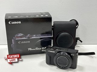 CANON POWERSHOT G7 X MARK II 20.1 MEGAPIXELS DSLR CAMERA IN BLACK (WITH BOX) [JPTM123050]