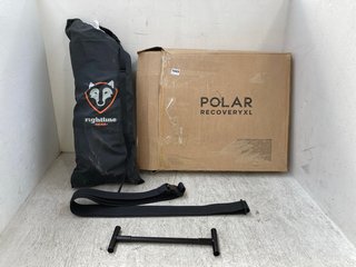 2 X ASSORTED ITEMS TO INCLUDE POLAR RECOVERY XL INFLATABLE TUB: LOCATION - E9