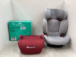 MAXI COSI UNIVERSAL BOOSTER HIGH BACK CHILDRENS CAR SEAT TO INCLUDE BEBE CONFORT MANGA I - SAFE CHILDRENS BOOSTER SEAT: LOCATION - E8