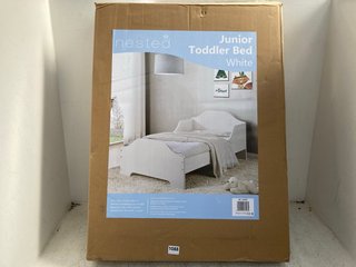 NESTED CHILDRENS TODDLER BED IN WHITE: LOCATION - E6