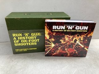 BITMAP BOOKS RUN N GUN: A HISTORY OF ON - FOOT SHOOTERS COLLECTOR'S EDITION BOOK SET: LOCATION - E3