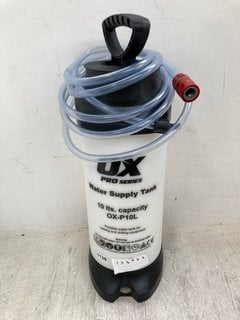 OX PRO SERIES WATER SUPPLY TANK TO INCLUDE GEISTER LAP PROTECTOR: LOCATION - E3