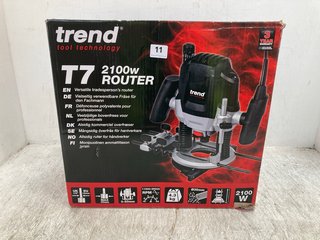 TREND T7 2100W ROUTER RRP - £158: LOCATION - E0