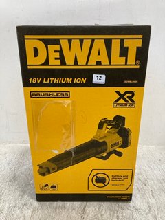 DEWALT 18V LITHIUM ION BRUSHLESS CORDLESS LEAF BLOWER MODEL: DCMBL562 RRP - £250: LOCATION - E0