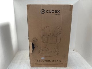 CYBEX SILVER SOLUTION X I - FIX CHILDRENS HIGHBACK CAR SEAT RRP - £197: LOCATION - H13