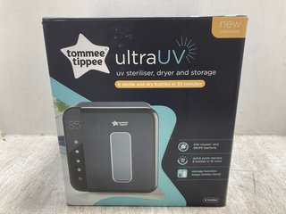 TOMMEE TIPPEE ULTRA UV STERILISER , DRYER AND STORAGE RRP - £149: LOCATION - H15