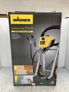 WAGNER CONTROL PRO 350M UNIVERSAL AIRLESS SPRAYER RRP - £500: LOCATION - E1