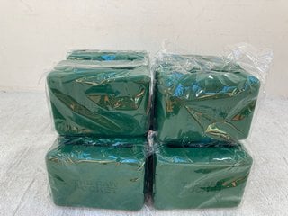 QTY OF THE RAW POCKET SILICONE BOXES IN GREEN: LOCATION - F3