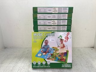 QTY OF MUSIC CARPET TOYS FOR CHILDRENS: LOCATION - F4