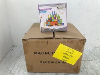 QTY OF MAGNETIC TILES CHILDREN PLAY SETS: LOCATION - F6