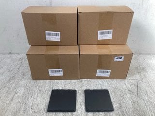 6 X BOXES OF 24 PIECE SLATE DRINKS COASTERS: LOCATION - F9