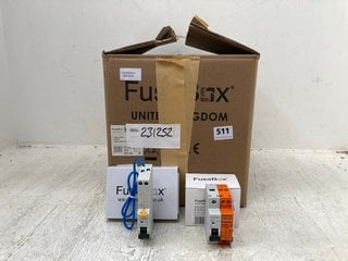 BOX OF ASSORTED FUSE BOX ITEMS TO INCLUDE SPD KIT FOR CONSUMER UNITS: LOCATION - F10