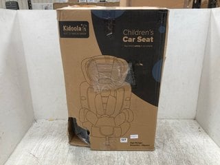 KIDOOLA CHILDRENS CAR SEAT 9 - 12 YRS: LOCATION - F11