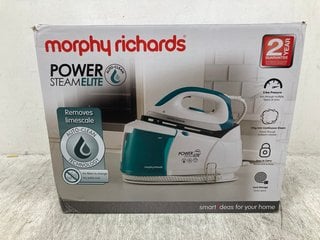 2 X ASSORTED ITEMS TO INCLUDE MORPHY RICHARDS POWER STEAM ELITE GARMENT STEAMER: LOCATION - F11