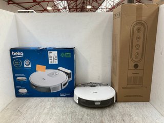 3 X ASSORTED HOUSE HOLD ITEMS TO INCLUDE 2 X BEKO ROBOT VACUUM CLEANERS: LOCATION - F12