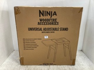 NINJA WOOD FIRE ACCESSORIES UNIVERSAL ADJUSTABLE STAND RRP - £149: LOCATION - E0