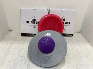 3 X PROSOURCE FIT CORE BALANCE DISCS: LOCATION - F17