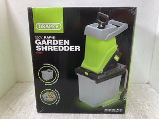 DRAPER 230V RAPID GARDEN SHREDDER RRP - £192: LOCATION - G0