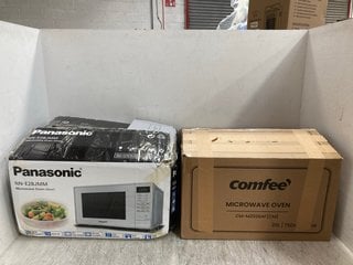 COMFEE MICROWAVE OVEN MODEL: CM-M202RAF TO INCLUDE PANASONIC MICROWAVE OVEN IN SILVER MODEL: MM-E28JMM: LOCATION - G3