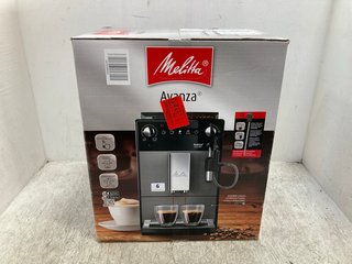 MELITTA AVANZA BEAN TO CUP COFFEE MACHINE RRP - £349: LOCATION - E0