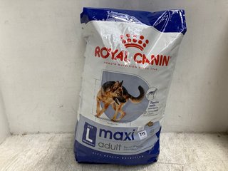 ROYAL CANIN MAXI ADULT DIGESTIVE HEALTH DRIED DOG FOOD PACK 15KG BB: 04/25: LOCATION - G6