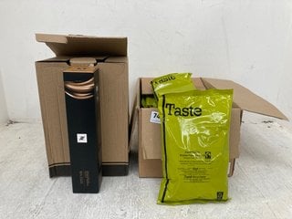 2 X BOXES OF ASSORTED COFFEE ITEMS TO INCLUDE TASTE FAIRTRADE BRAZILIAN FREEZE DRIED COFFEE 300G BB: 05/25: LOCATION - G8