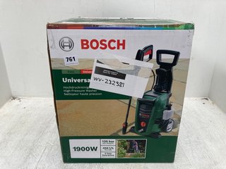 BOSCH UNIVERSAL AQUATAK 135 HIGH PRESSURE WASHER: LOCATION - G9