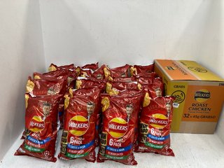 QTY OF ASSORTED WALKERS VARIETY CRISP PACKS BB: 09/24: LOCATION - G12