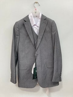 PAISLEY PHILIP SUIT SET IN DOVE GREY SIZE 11Y: LOCATION - G18