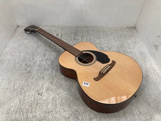 FENDER FA - SERIES WOODEN GUITAR IN NATURAL RRP - £125: LOCATION - E18