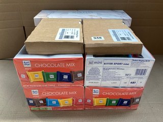 QTY OF ASSORTED CHOCOLATE ITEMS TO INCLUDE MARTIN'S 30 WICKEDLY WHITE CHOCOLATES SELECTION BOX 330G BB: 05/24 (SOME ITEMS MAY BE PAST SELL BY): LOCATION - E16