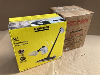 KARCHER SC 1 STEAM CLEANER TO INCLUDE PRO KLEEN PRESSURE WASHER: LOCATION - E13