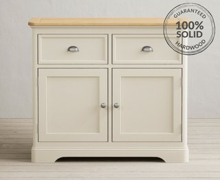 MADLEY/NEWTON/BRIDSTOW CREAM SMALL SIDEBOARD - RRP £399: LOCATION - C2