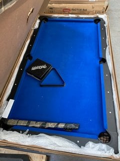 GOSPORTS BILLIARDS TABLE IN BLUE - RRP £1352: LOCATION - D7