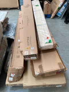 PALLET OF ASSORTED INCOMPLETE FLAT PACK FURNITURE COMPONENTS: LOCATION - D7