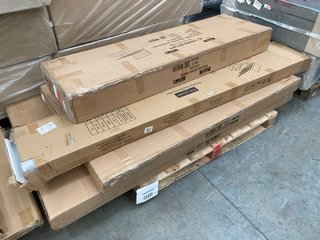 PALLET OF ASSORTED INCOMPLETE FLAT PACK BED FRAME COMPONENTS: LOCATION - D7