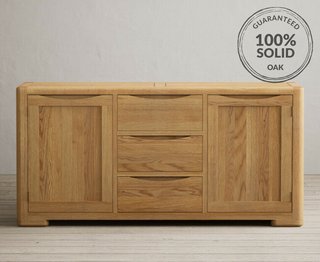 HARPER/DEREHAM OAK EXTRA LARGE SIDEBOARD - RRP £769: LOCATION - C2