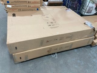 2 X JOHN LEWIS & PARTNERS INCOMPLETE LOUIS HIGH END SLEIGH BED COMPONENTS - BOXES 1 OF 4 ONLY: LOCATION - A6