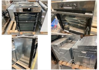 3 X ASSORTED LARGE KITCHEN APPLIANCES TO INCLUDE HISENSE BUILT IN SINGLE ELECTRIC OVEN : MODEL BI62212ABUK - RRP £229: LOCATION - A4 (KERBSIDE PALLET DELIVERY)