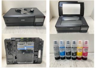 EPSON ECO-TANK ET-8550 ALL IN ONE WIRELESS A3+ PHOTO PRINTER WITH INK CARTRIDGES - RRP £699.99: LOCATION - AR6