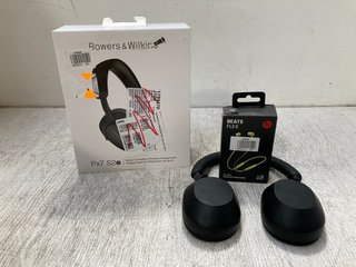 3 X ASSORTED EARPHONES TO INCLUDE BEATS FLEX ALL DAY WIRELESS EARPHONES: LOCATION - AR7