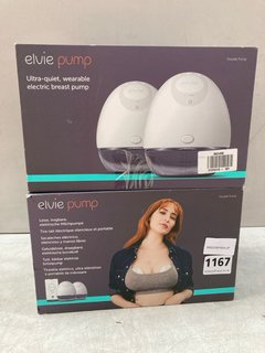 2 X ELVIE PUMP DOUBLE ULTRA QUIET WEARABLE ELECTRIC BREAST PUMPS - COMBINED RRP £999.99: LOCATION - BR8