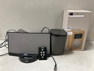 3 X ASSORTED ITEMS TO INCLUDE JOHN LEWIS & PARTNERS ARIA II DAB+/FM DIGITAL RADIO: LOCATION - BR11