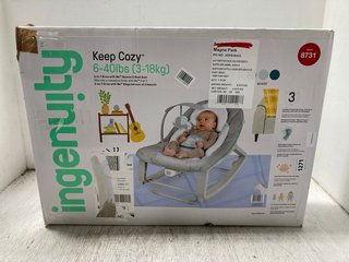 INGENUITY KEEP COZY 3 IN 1 GROW WITH ME BOUNCE & ROCK SEAT: LOCATION - BR13