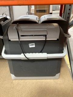 3 X 24L ELECTRIC COOL BOXES IN GREY - MODEL 748115 - COMBINED RRP £180.00: LOCATION - BR1