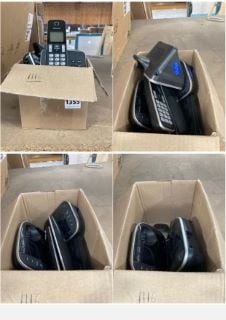 QTY OF ASSORTED PANASONIC HOME PHONES & DOCKS: LOCATION - BR14