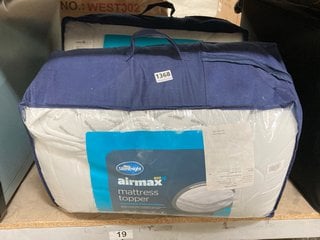 2 X SILENTNIGHT AIRMAX MATTRESS TOPPERS : SIZES SUPER KING AND SINGLE: LOCATION - BR5