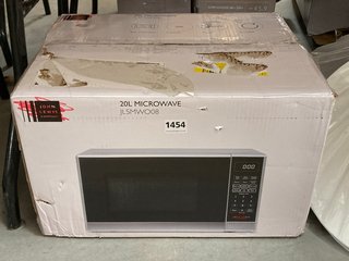 JOHN LEWIS & PARTNERS 20L MICROWAVE : MODEL JLSMWO08: LOCATION - C9