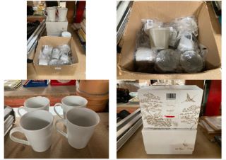 QTY OF JOHN LEWIS & PARTNERS ITEMS TO INCLUDE FINE CHINA TEAPOT: LOCATION - BR13