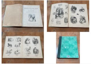 A VICTORIAN VOLUME OF OVER 500 ENGRAVINGS: LOCATION - CR